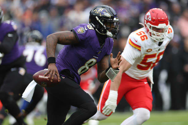 Baltimore Ravens QB Lamar Jackson Continues Fumble Issues vs. Kansas ...