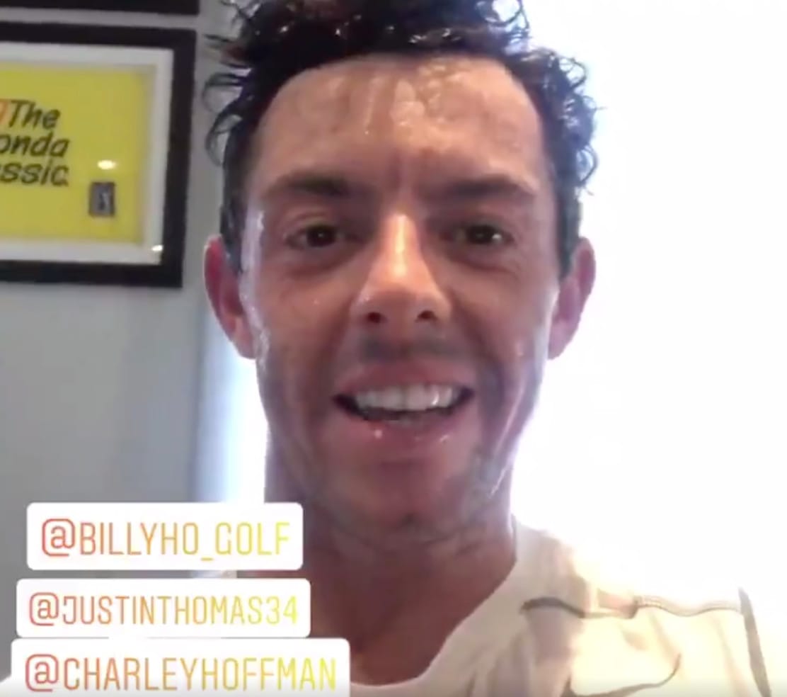 Rory McIlroy Shares Intense Workout