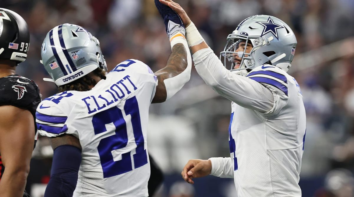 Cowboys' Dak Prescott Reacts to Team's Release of Ezekiel Elliott