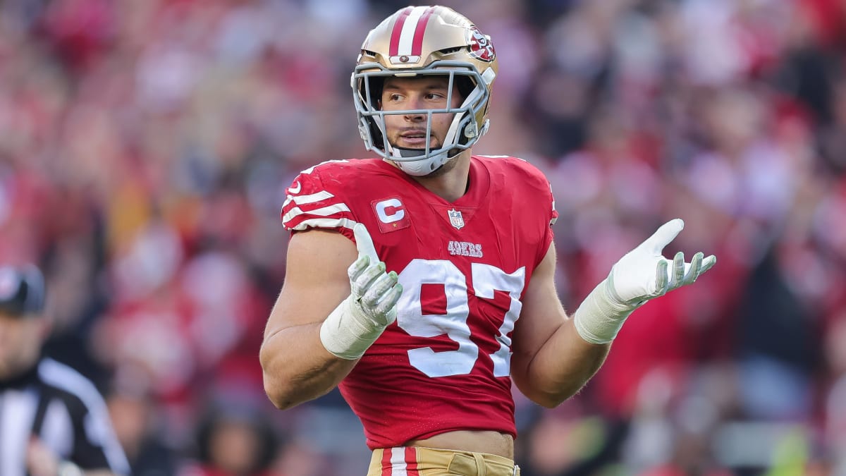 Nick Bosa Ranked No. 4 on NFL's 'Top 100 Players of 2023'