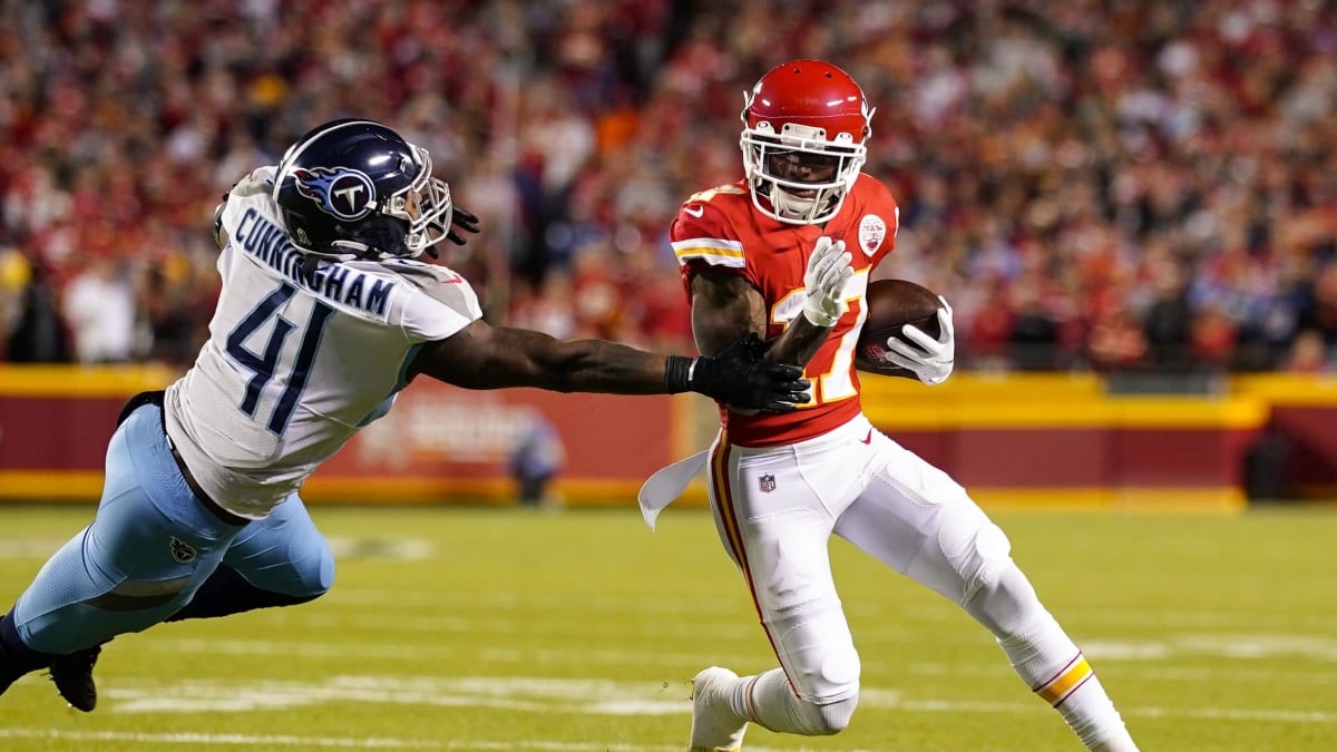 KC Chiefs NFL WR Mecole Hardman will not practice Tuesday