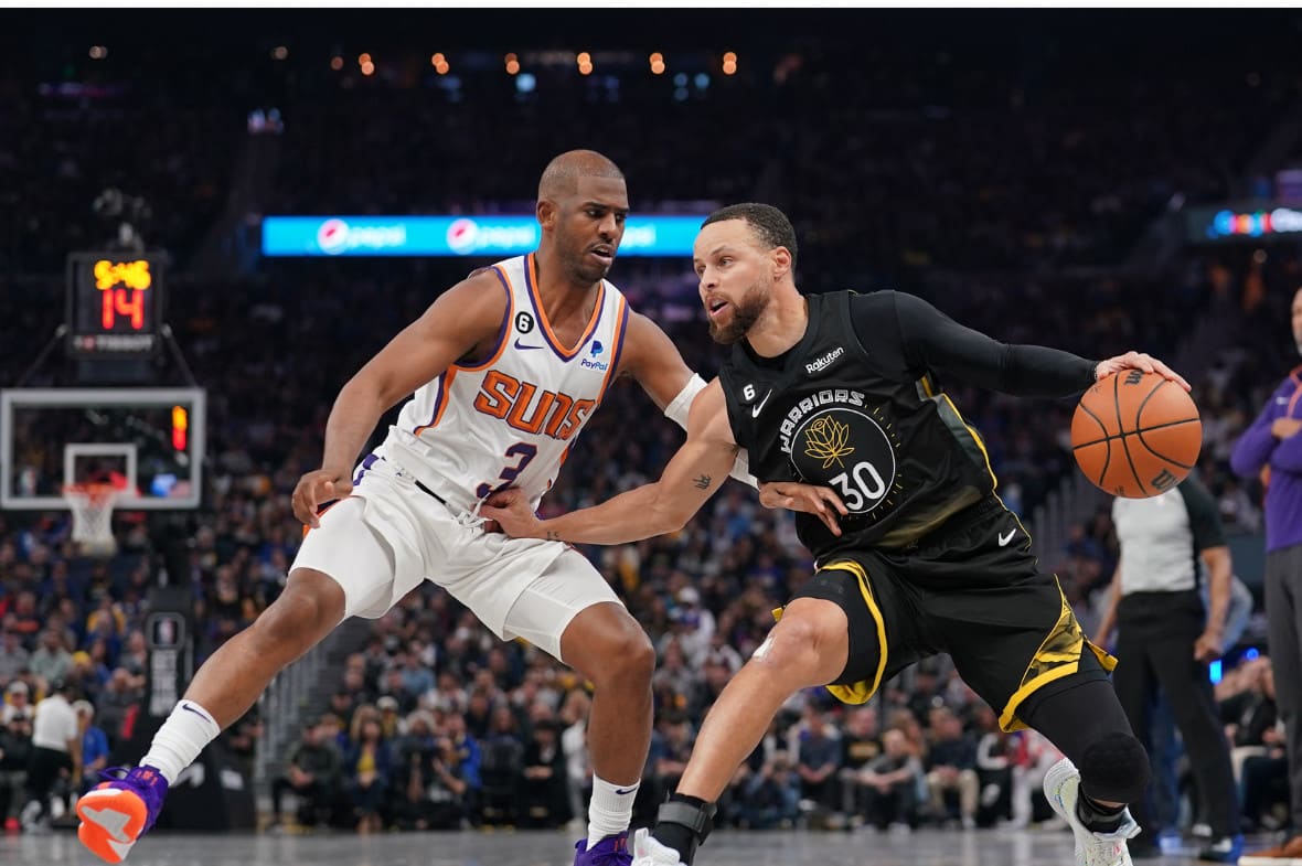 Steph Curry Takes Jab at Chris Paul During Suns-Warriors - BVM Sports