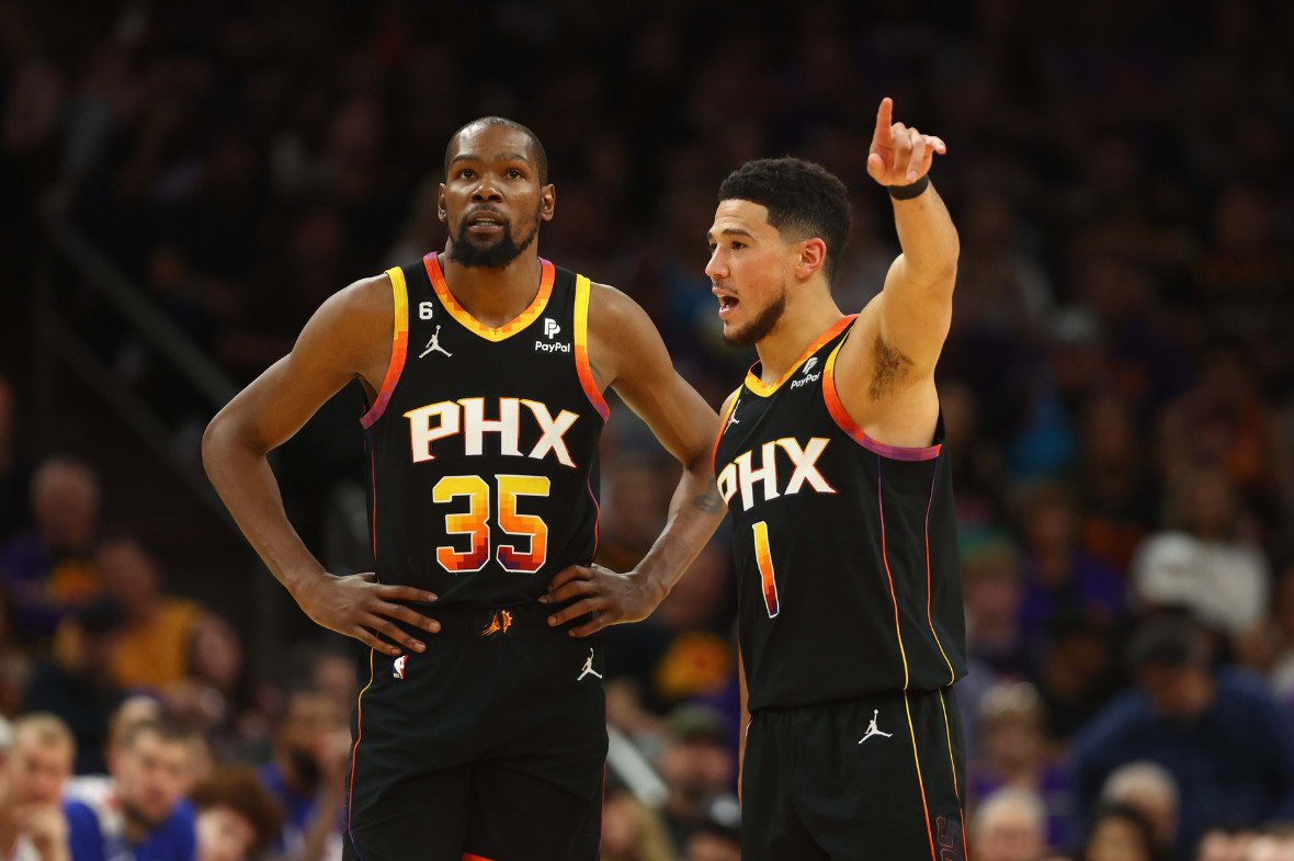Kevin Durant and Devin Booker Projected to Be Starters for Team USA in 2024 Olympics BVM Sports