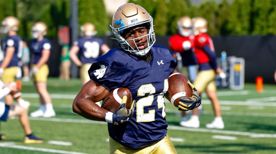 Notre Dame Football's Wide Receivers Showing Improvement in Route