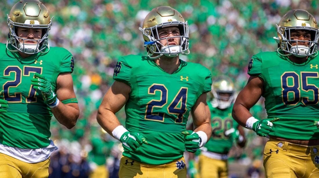 Notre Dame Linebackers Ranked 8th in Pro Football Focus' Top 10 for 2023  Season - BVM Sports