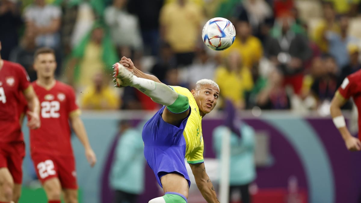 Brazil’s Richarlison Scores Sensational World Cup Goal on Scissor Kick