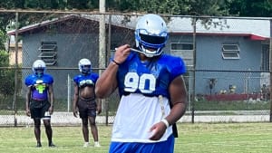 Anthony Smith, 6'1", 335-pound Nose Guard - Fort Lauderdale (Fla.) Dillard - 2025