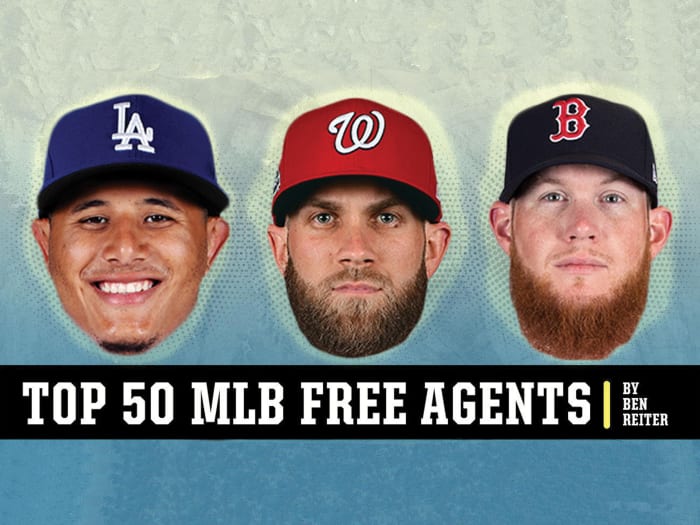 MLB Free Agent Rankings: Manny Machado, Bryce Harper And More - Sports ...