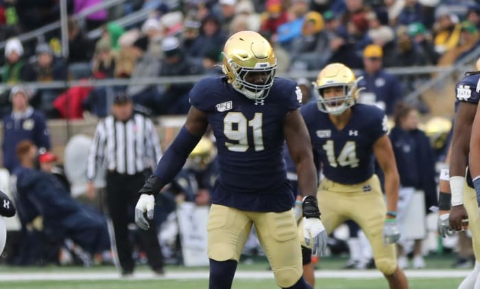 Veteran Ends Announce Plans To Return To Notre Dame - Sports ...