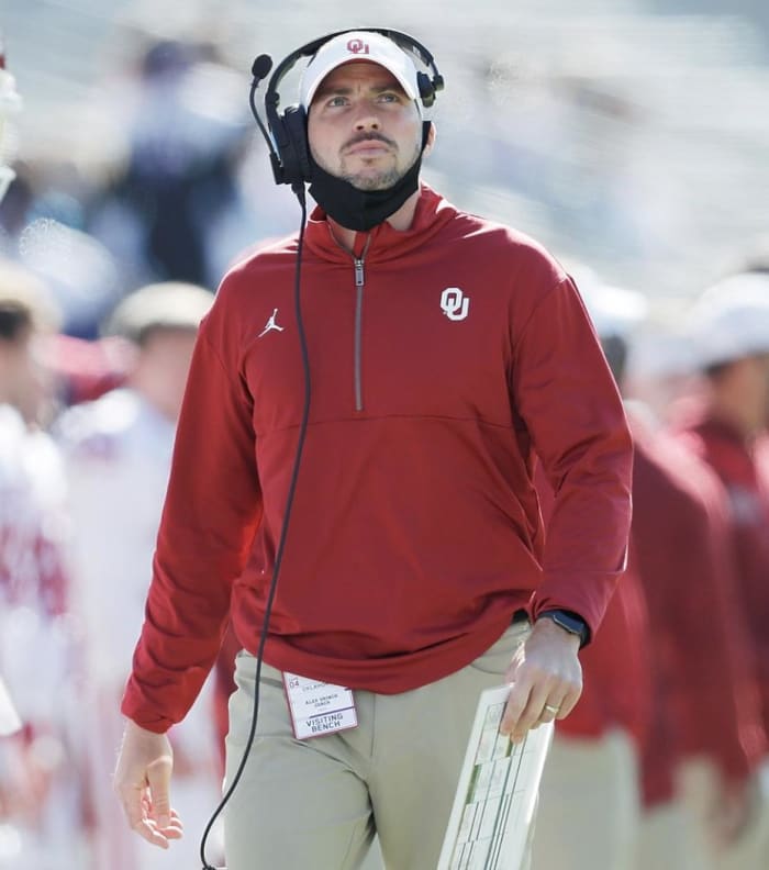 Oklahoma Sooners defensive coordinator Alex Grinch continues to elevate