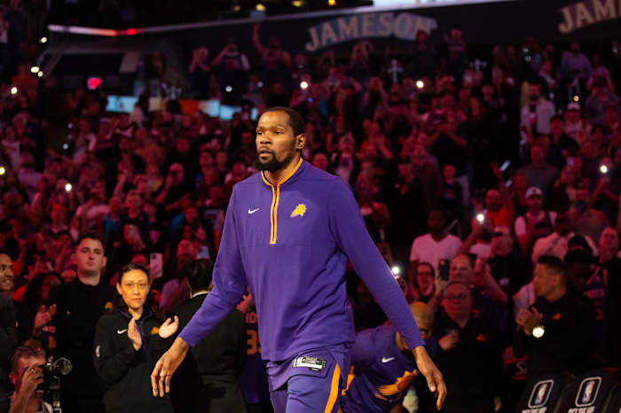 Phoenix Suns Fans Shower Kevin Durant With Thunderous Applause In Home ...