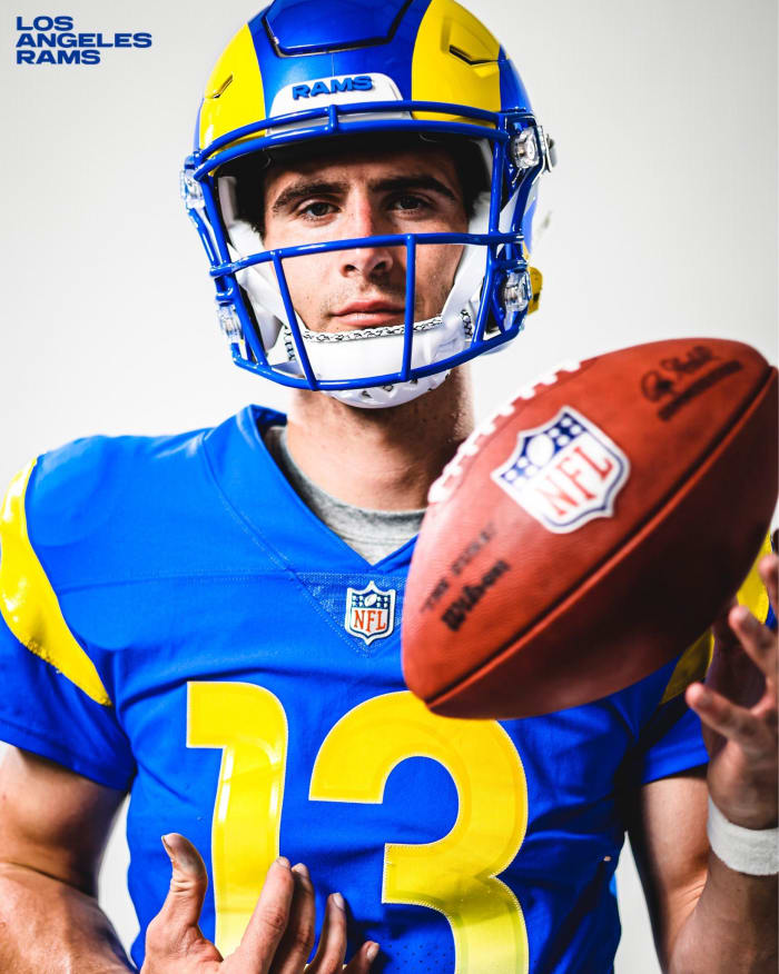 Stetson Bennett In A Uniform For The Los Angeles Rams - Sports ...