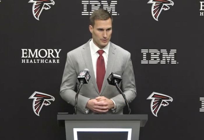 Did Kirk Cousins Just Reveal The Falcons Tampered With Him? - Sports ...