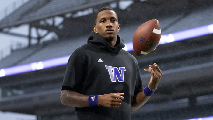 Michael Penix Jr.: Washington Quarterback Speaks On Heisman Trophy ...