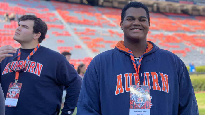 DeAndre Carter (center) and Spencer Dowland (left), Iron Bowl