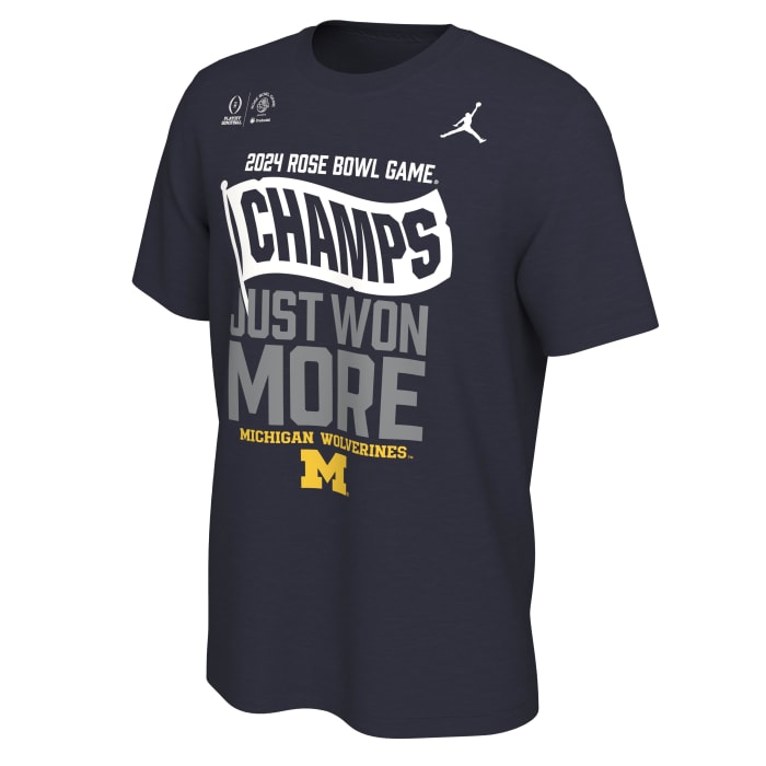 Michigan Wolverines 2023 Rose Bowl Champions Gear, Where to Buy ...