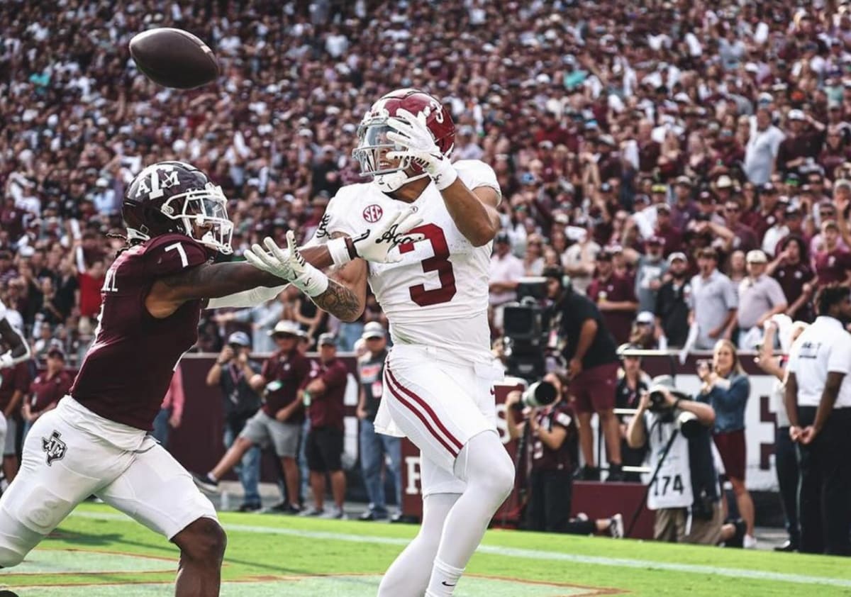 Jermaine Burton s Breakout Performance Leads Alabama to Victory