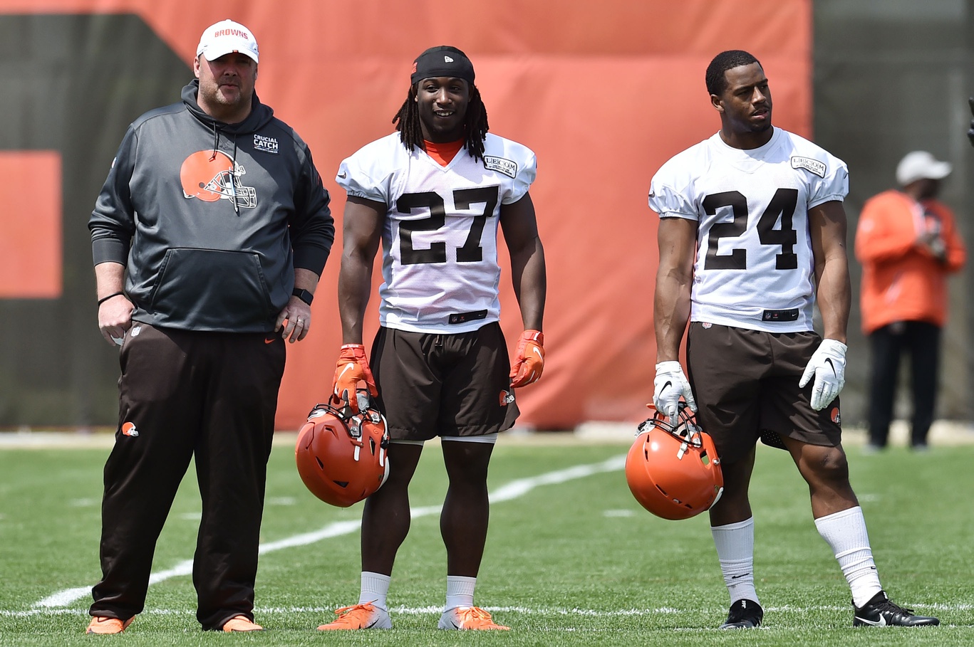 Cleveland Browns coaches say receiver Antonio Callaway is out of shape 