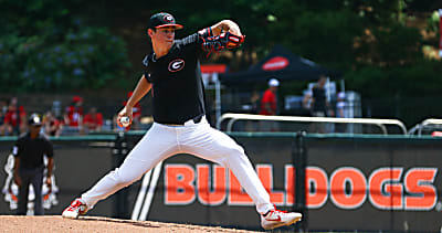 Georgia pitcher Emerson Hancock driven by family, competition