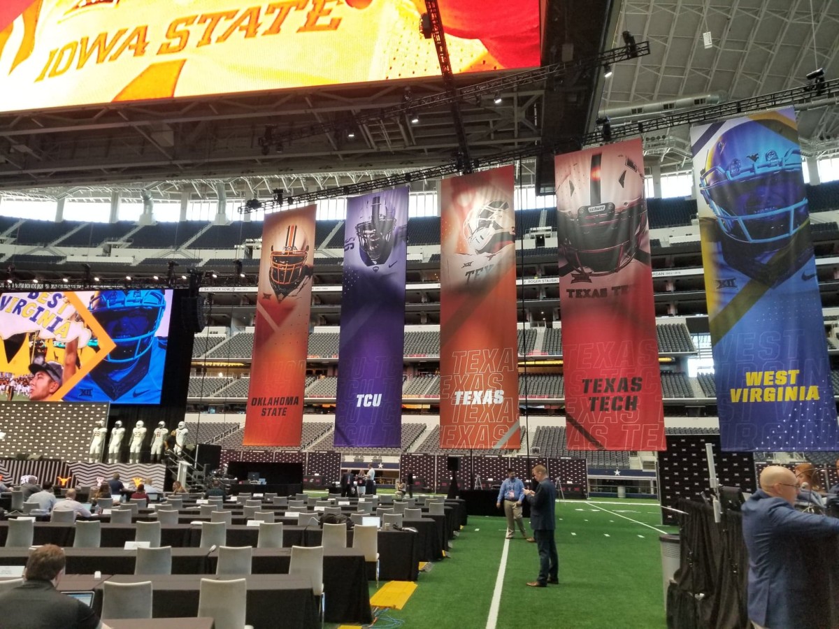 Texas Longhorn football We are live at Big 12 Media Days Sports