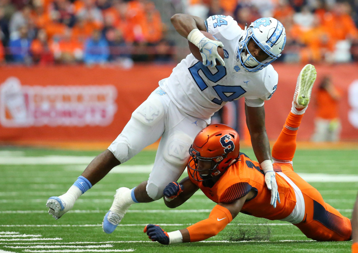 North Carolina's Antonio Williams says the Tar Heel running backs are ready to carry the load this season.