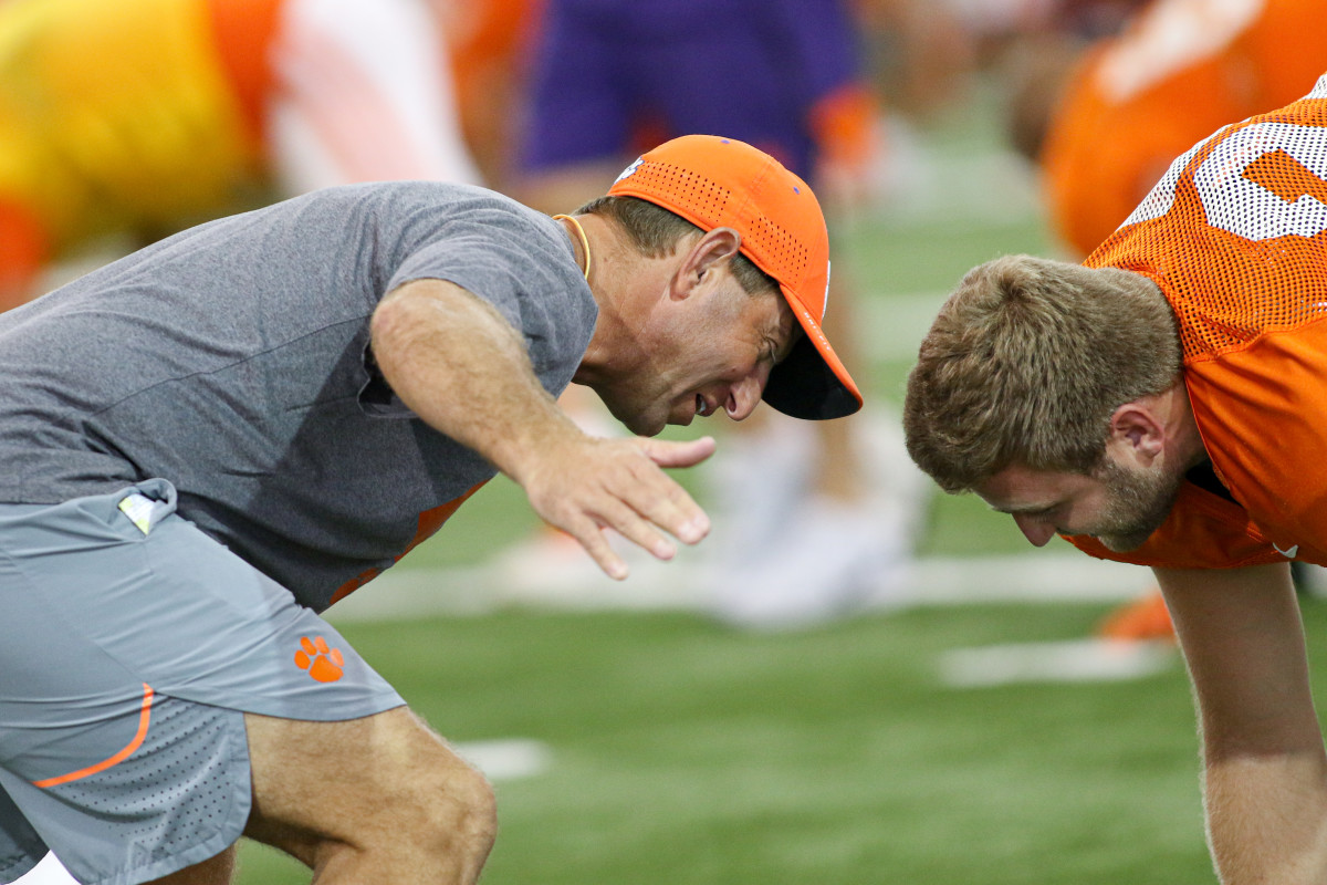 Look Clemson's Final Fall Camp Gallery Sports Illustrated Clemson