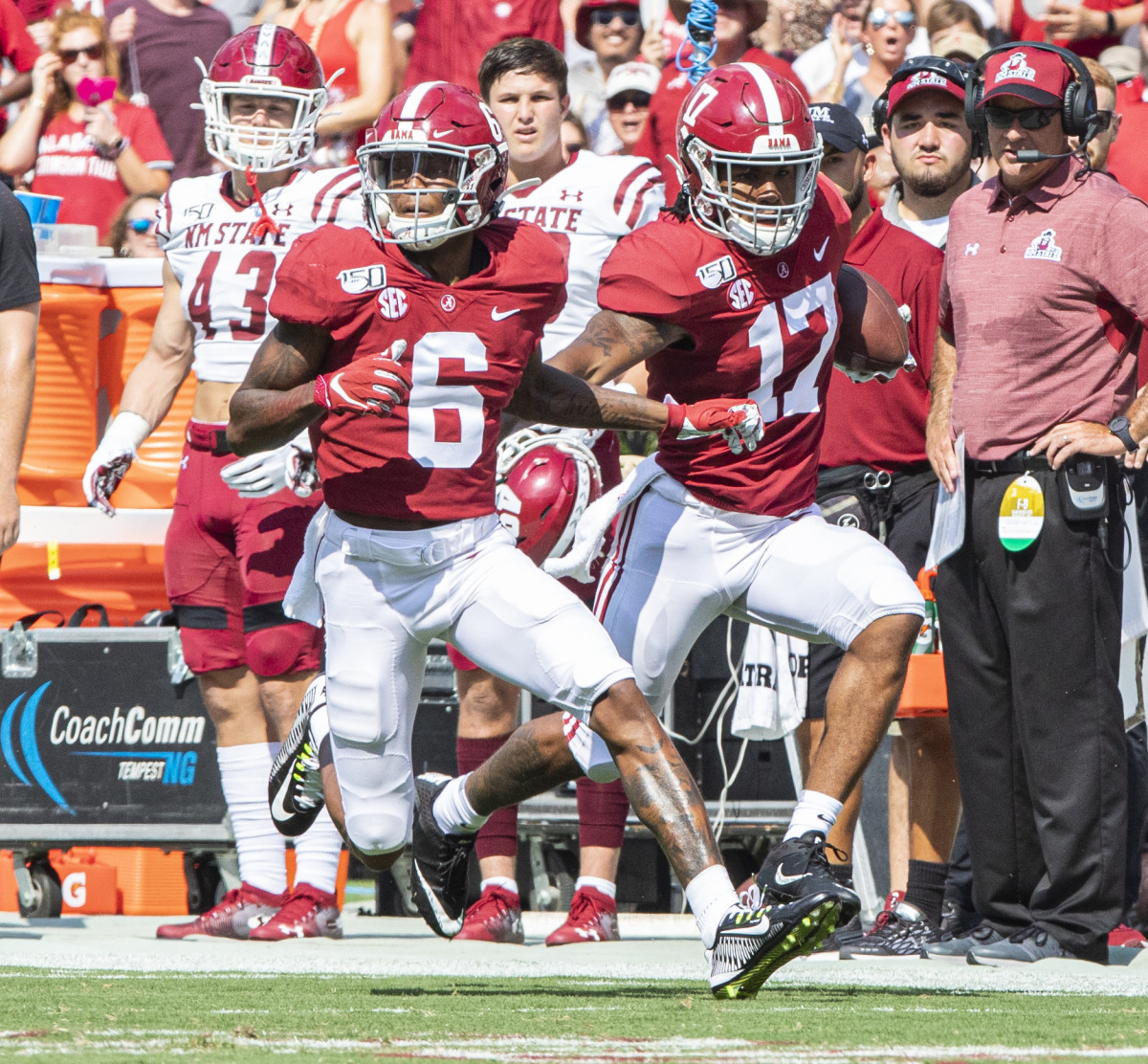 Alabama Football-Wide Receivers Preview-Jaylen Waddle-DeVonta Smith ...