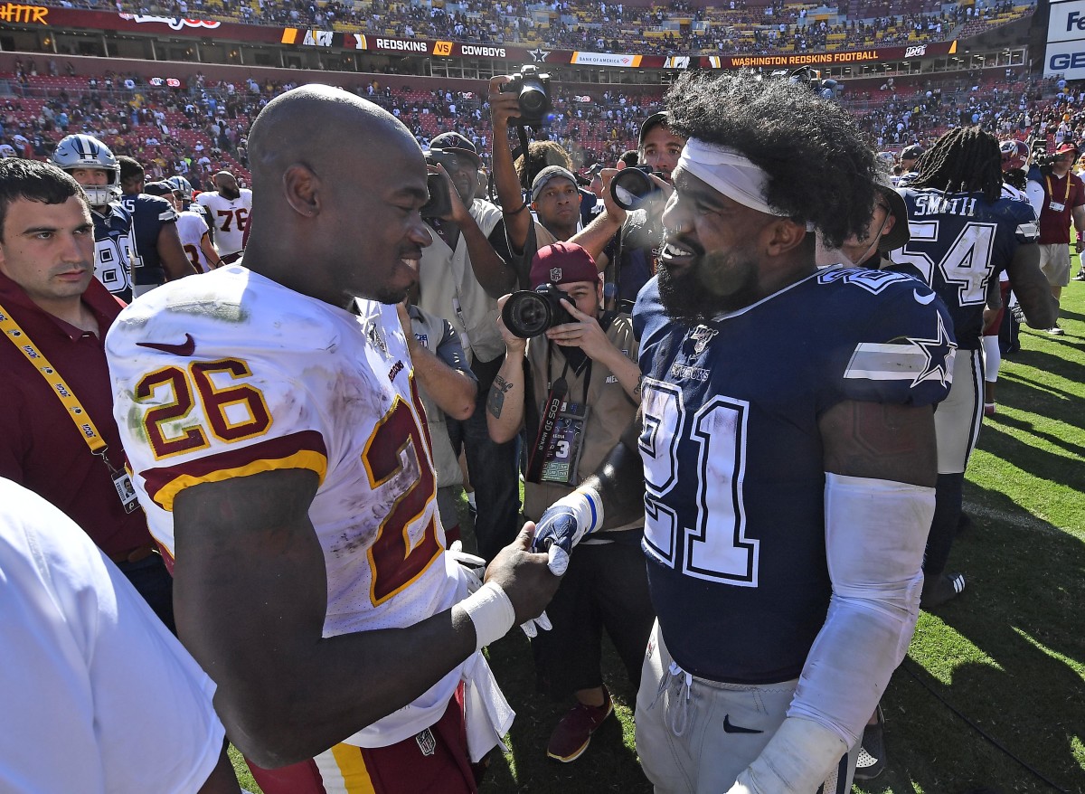 Dallas Cowboys safety Markquese Bell (41) in action during an NFL football  game against the Washington Commanders, Sunday, Oct. 2, 2022, in Arlington.  (AP Photo/Tyler Kaufman Stock Photo - Alamy