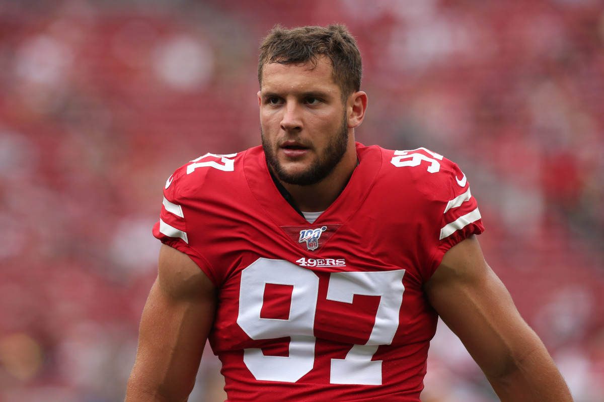 Nick Bosa has a strong chance to win the defensive rookie of the year