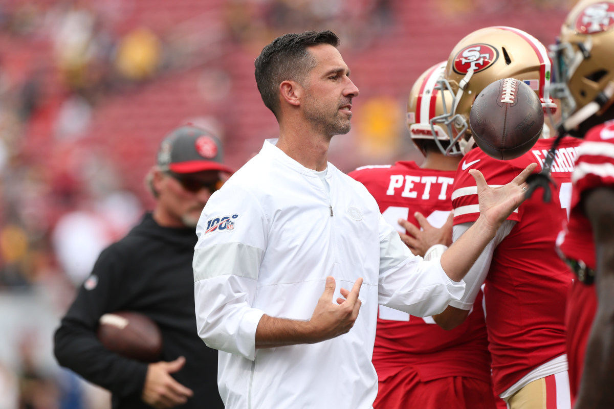 Kyle Shanahan reveals that he watches tape of the Patriots almost