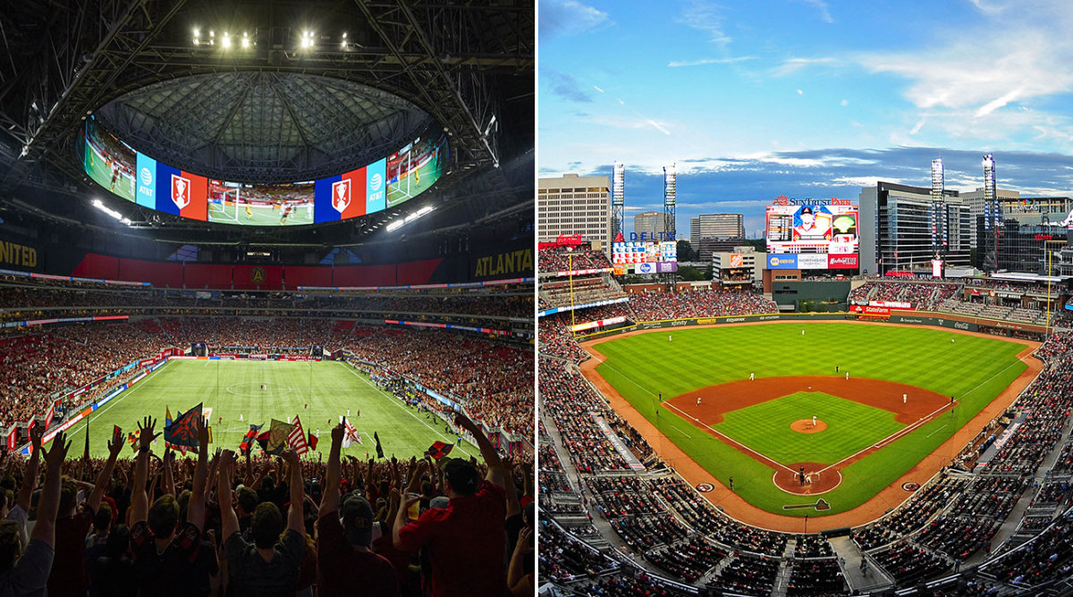 Atlanta Braves, Atlanta United have great divide among fans - Sports  Illustrated