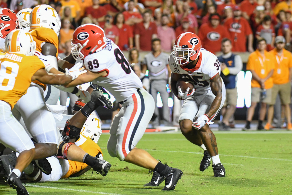 Georgia RB, Brian Herrien