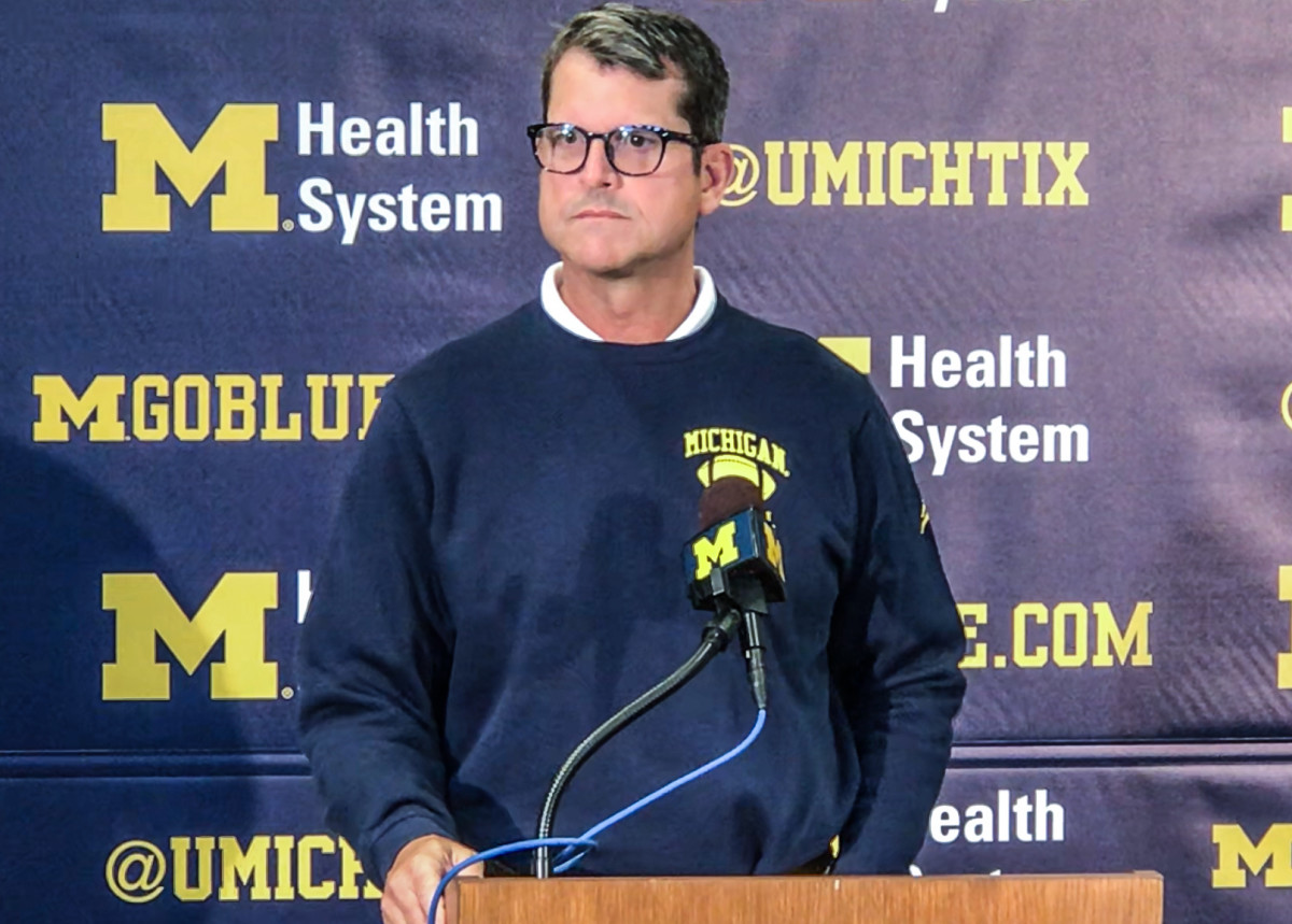 Jim Harbaugh Gives Injury Updates On Several Players Heading Into ...