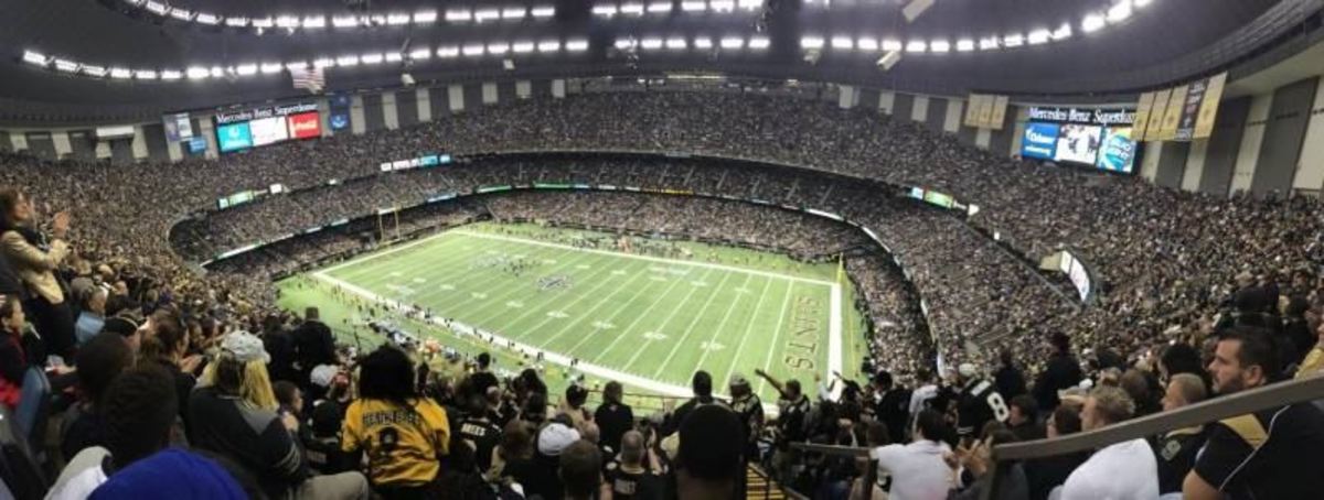 Saints will host Carolina inside dome in New Orleans