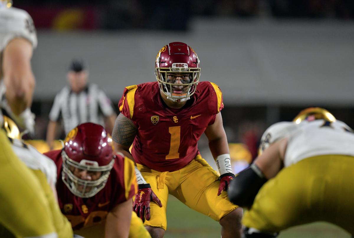 Which defender will lead USC football in tackles in 2019?