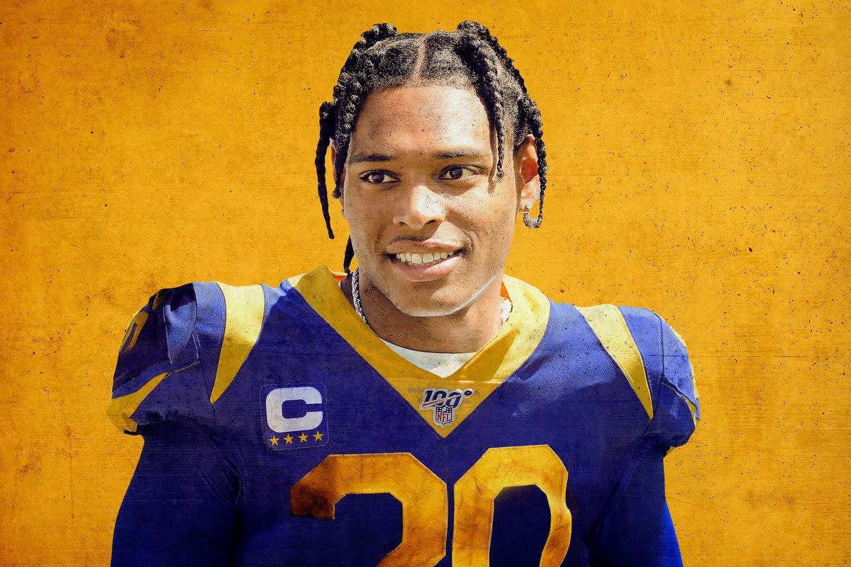 Ramsey is number 2 fs tho, #keontecc #jalen#ramsey#la#rams#trainingca