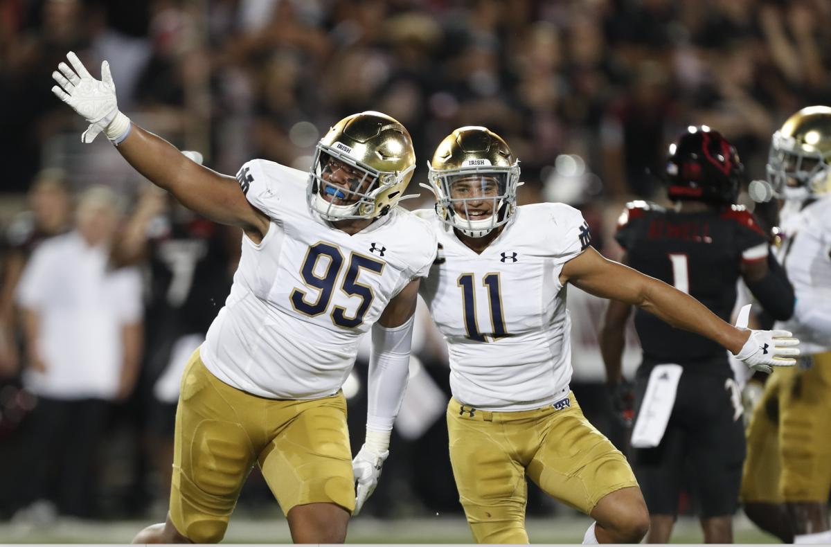 Five Notre Dame Defenders Hold The Key To Success vs. Michigan - Sports  Illustrated Notre Dame Fighting Irish News, Analysis and More