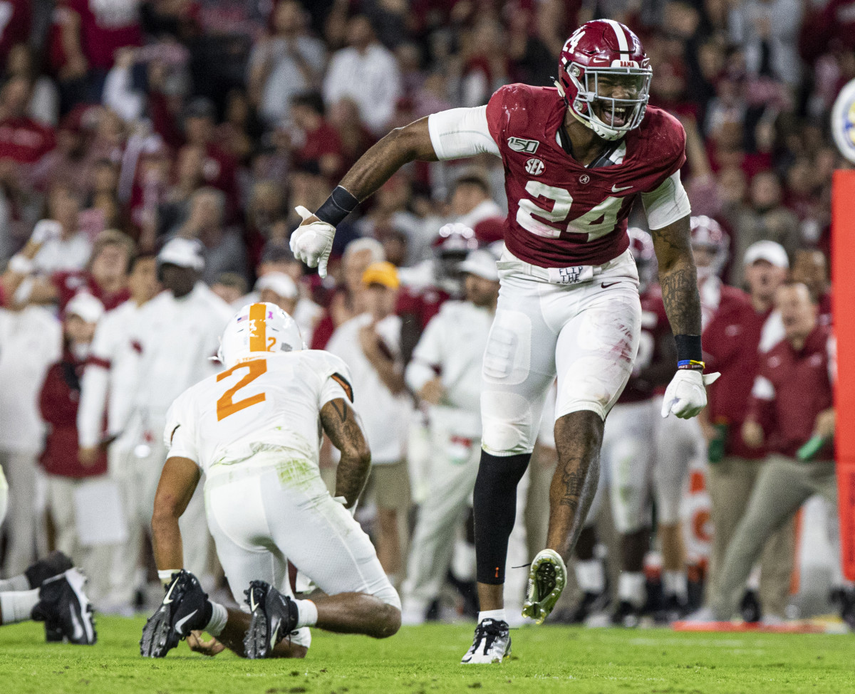 Alabama's Terrell Lewis selected by Los Angeles Rams in 3rd Round of 2020  NFL Draft