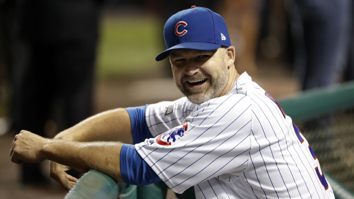 Chicago Cubs manager David Ross – Sun Sentinel