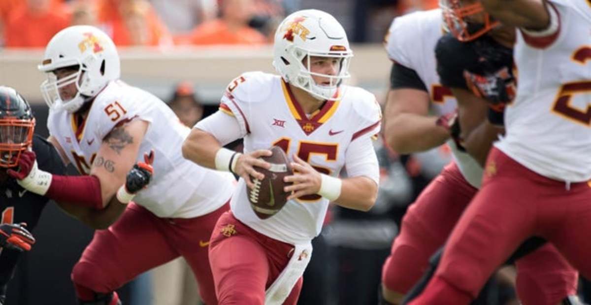 Image result for iowa state football brock purdy