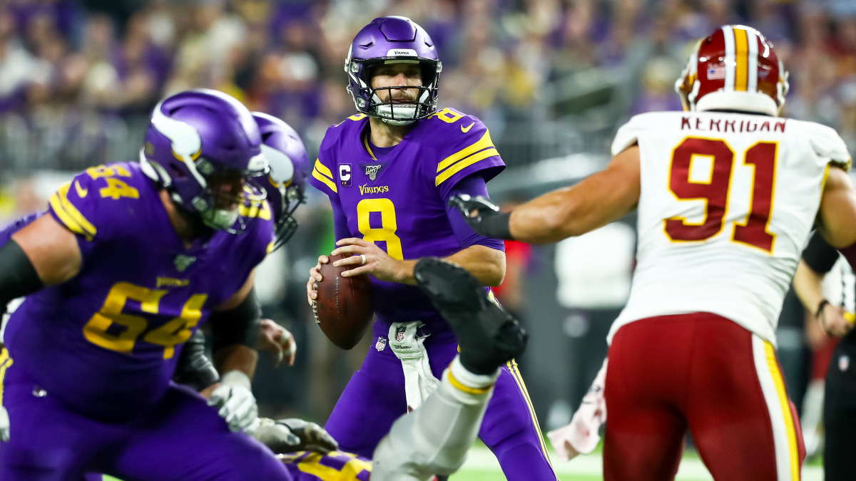 Kirk Cousins leads Vikings to win in sloppy TNF matchup vs Redskins -  Sports Illustrated