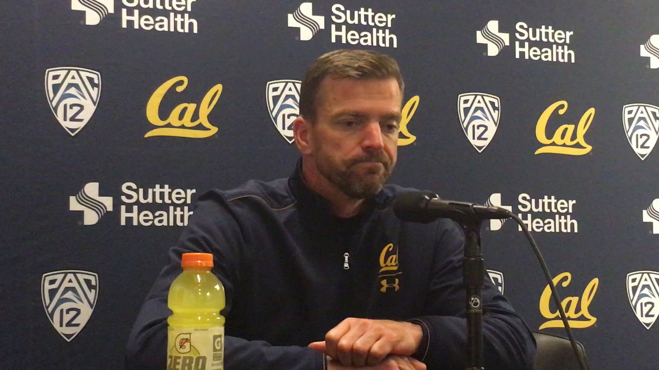 Cal coach Justin Wilcox says loss makes him feel like throwing up