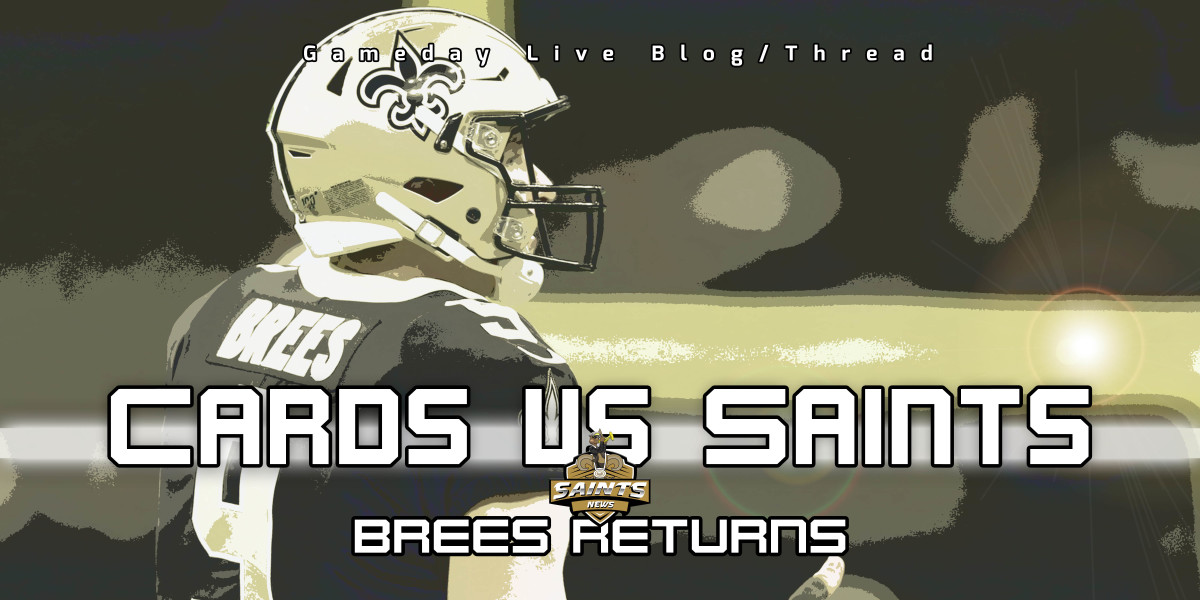 Cardinals vs. Saints: Live Gameday Blog, News & Updates (Week 8