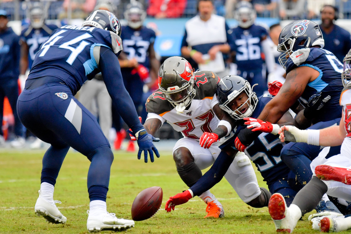 Titans take over on Bucs miscues