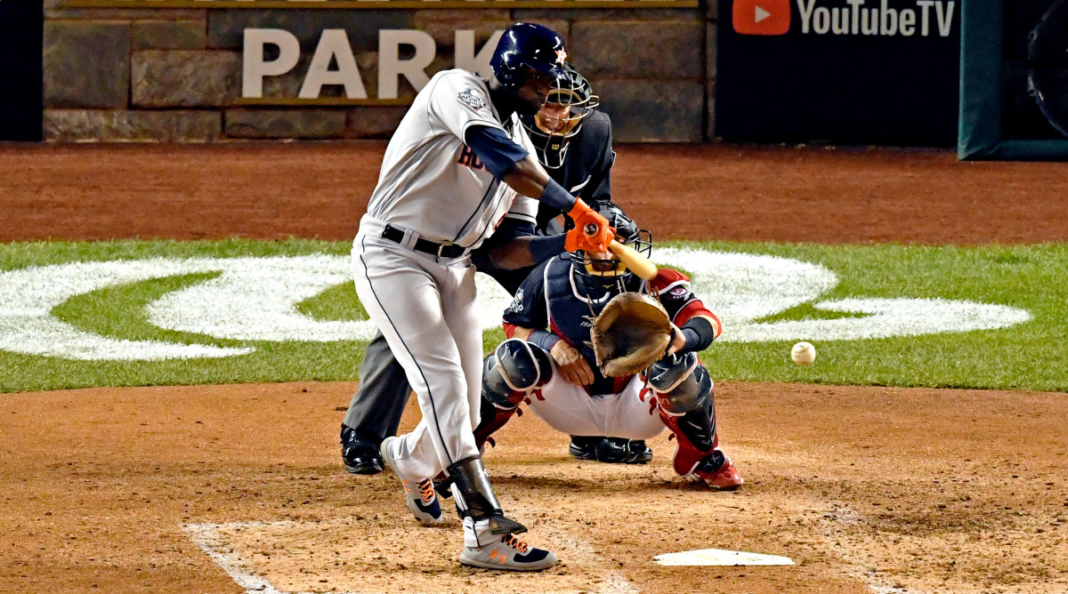 World Series Game 5: Yordan Alvarez, Carlos Correa lead Astros to