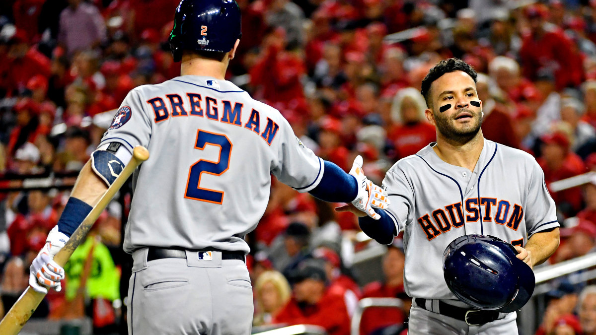 Astros stars Springer, Altuve, Correa, Bregman knock it out of the