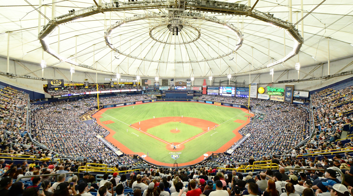 Rays close upper deck seating, lower capacity to 26,000 - Sports Illustrated