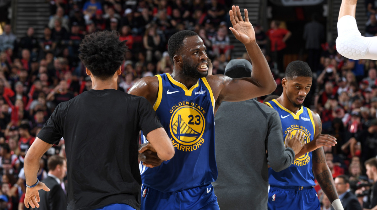 NBA Finals: Draymond Green set defensive tone as Warriors raise level of  physicality