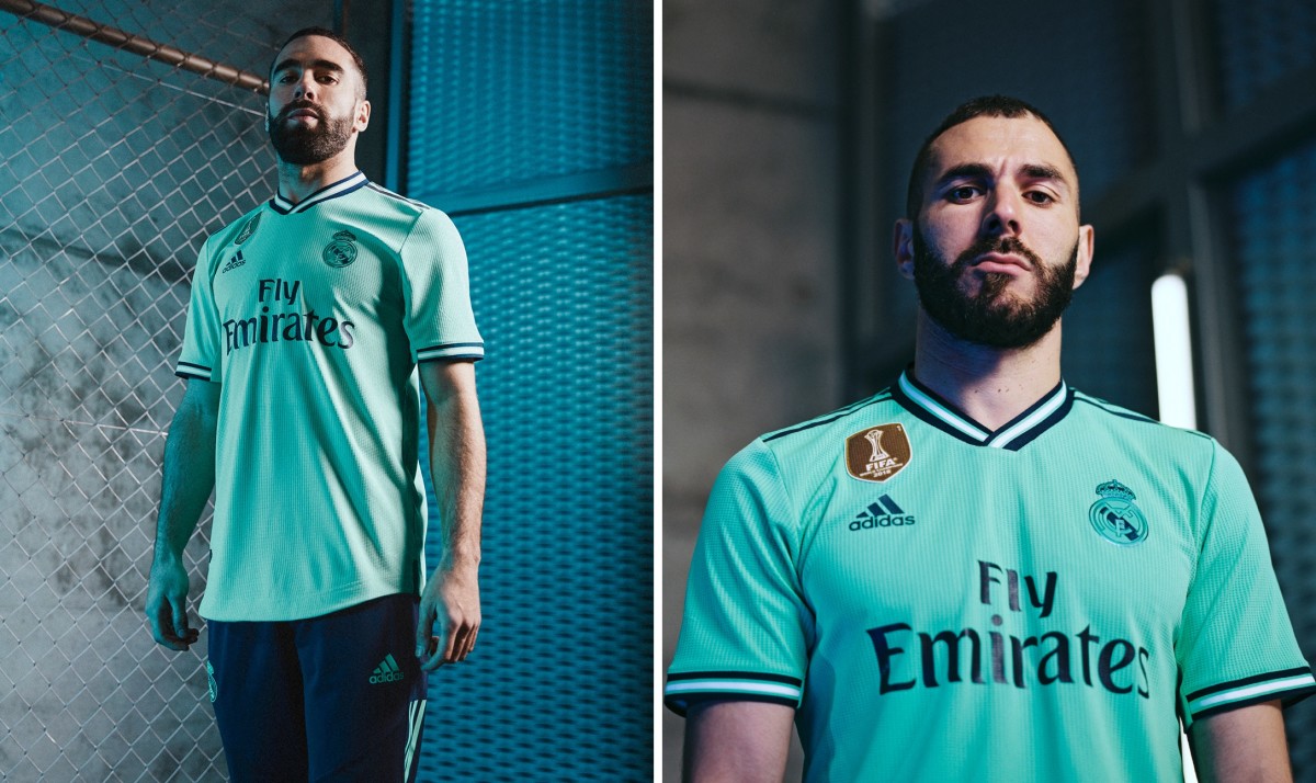 ADIDAS REAL MADRID 2020 3RD JERSEY MINT GREEN