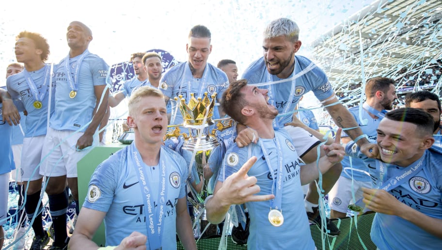 Man City celebrates Premier League title in style